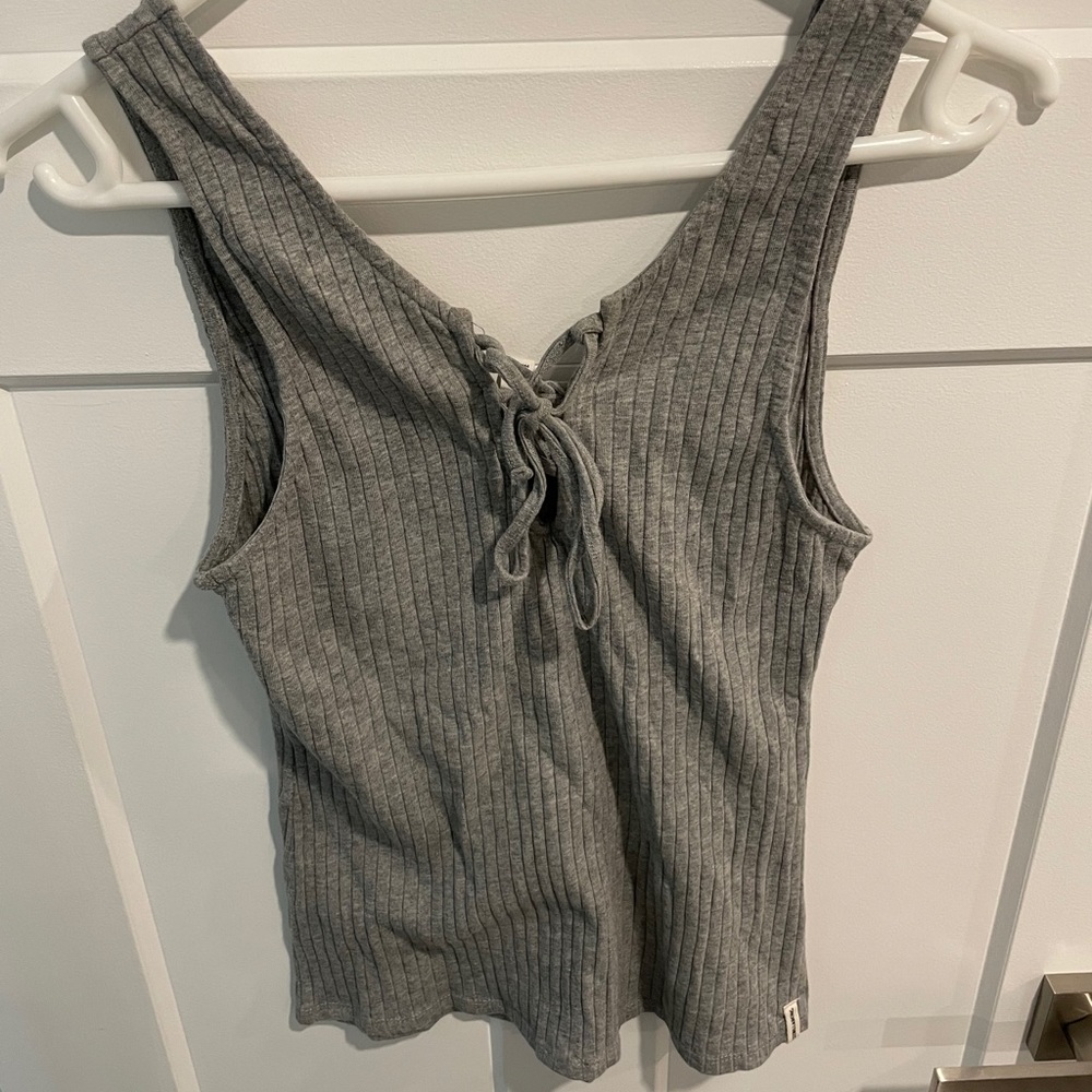 Front tie up shirt